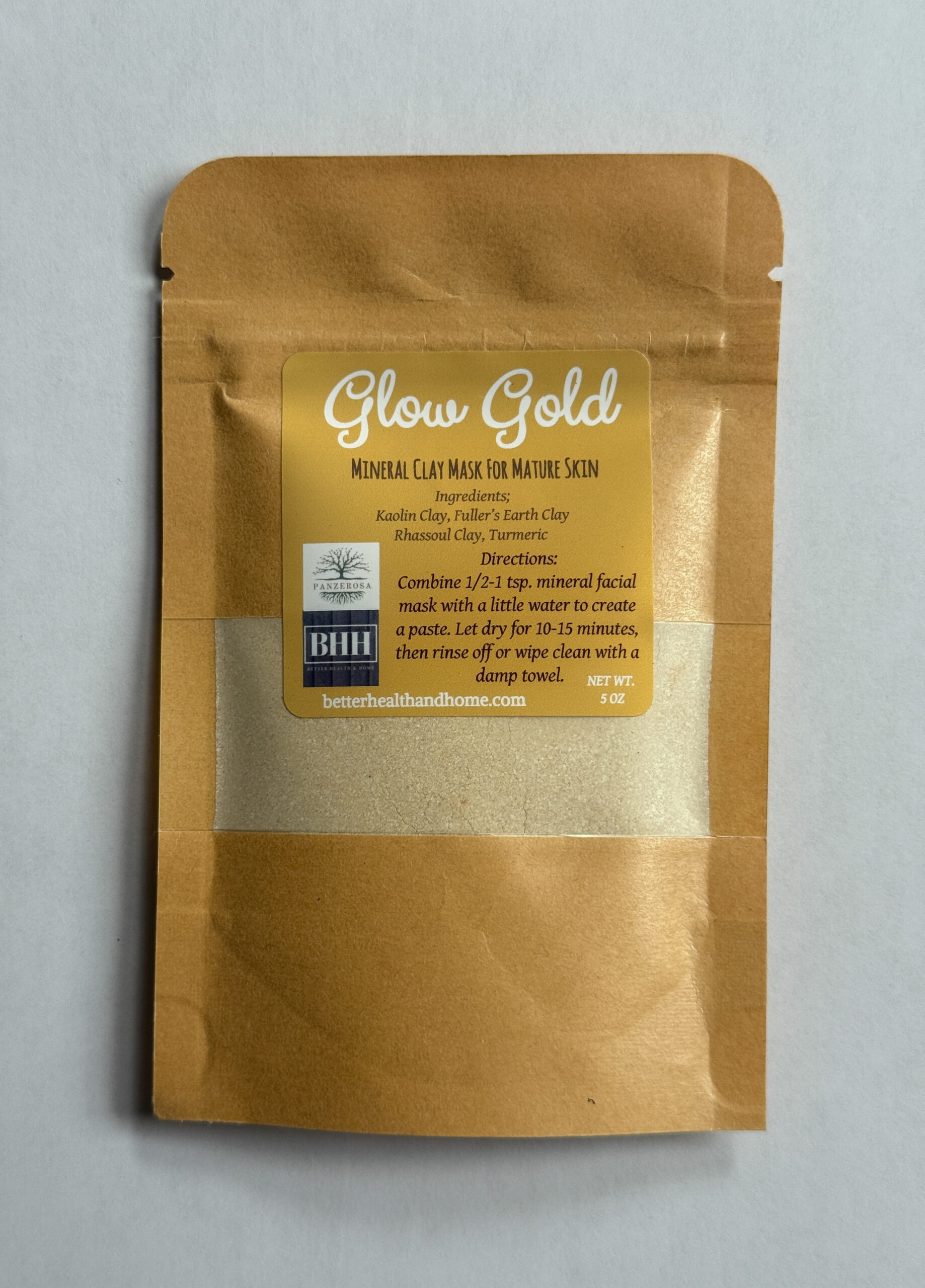 Glow Gold Facial Mask (1 oz)