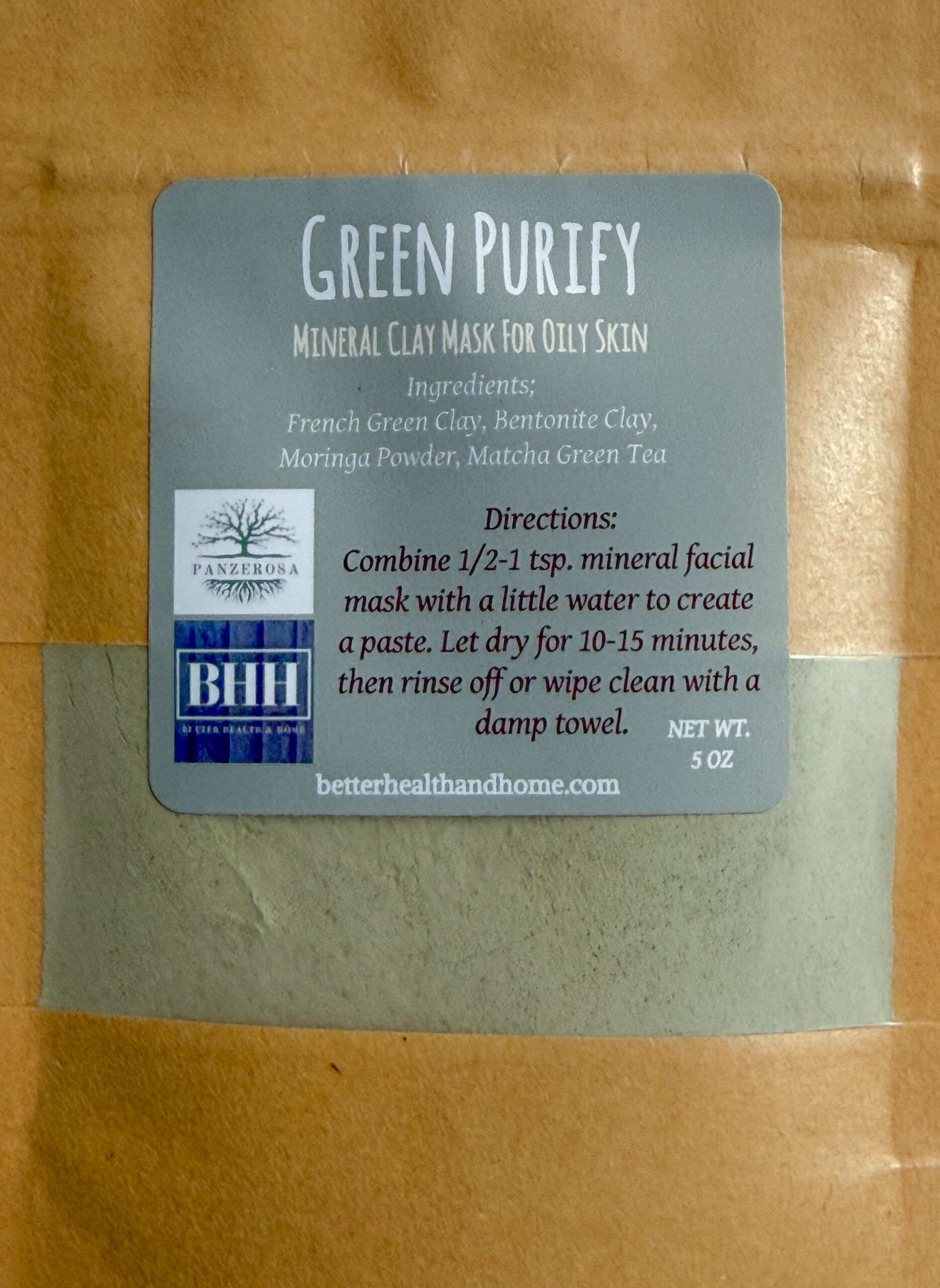 Green Purify Facial Mask (1 oz) - Image 2
